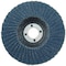 Weiler 4" Tiger Disc Abrasive Flap Disc, Flat (TY27), 60Z, 5/8" 50694 - alternate 3